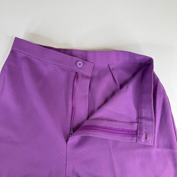 Vintage Levi's Bend Over Dress Pants Women's 6 (vintage 14) purple High-Rise - Picture 11 of 14